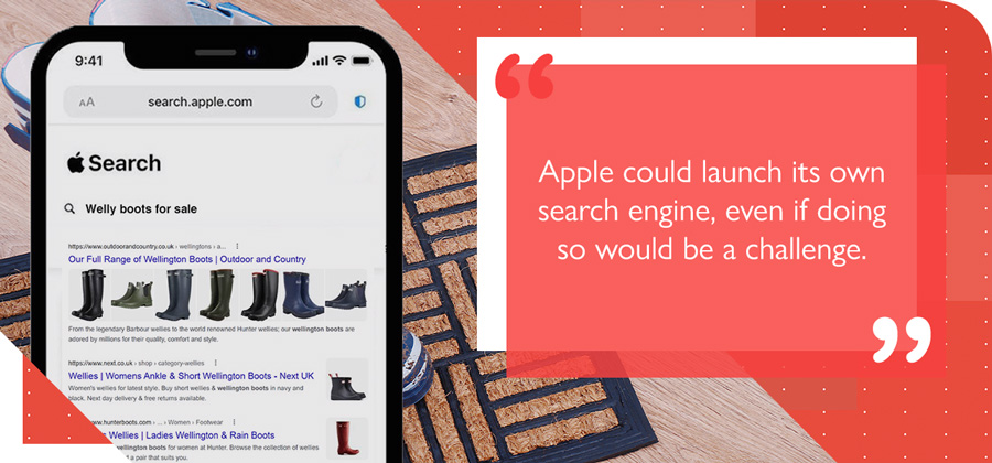 The Difficulty in Apple Starting a Search Engine